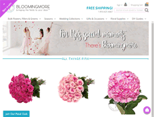 Tablet Screenshot of bloomingmore.com